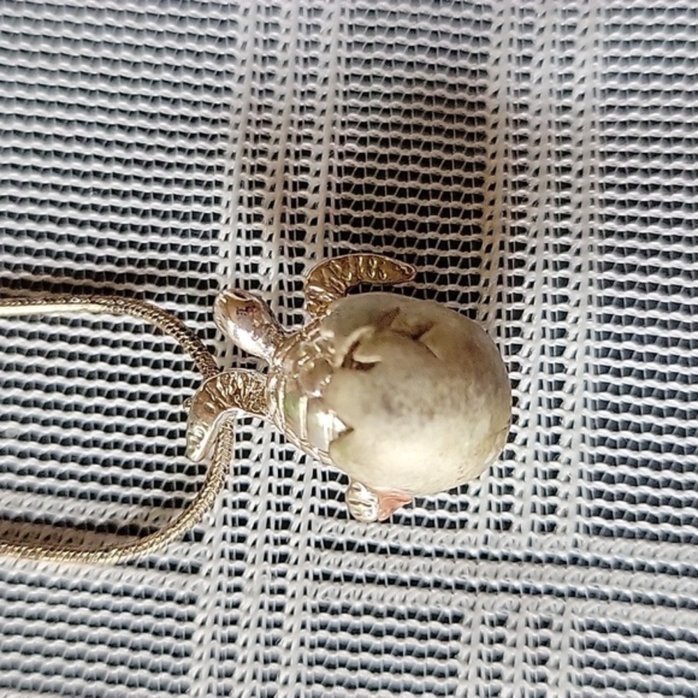 Baby Turtle Hatching Necklace